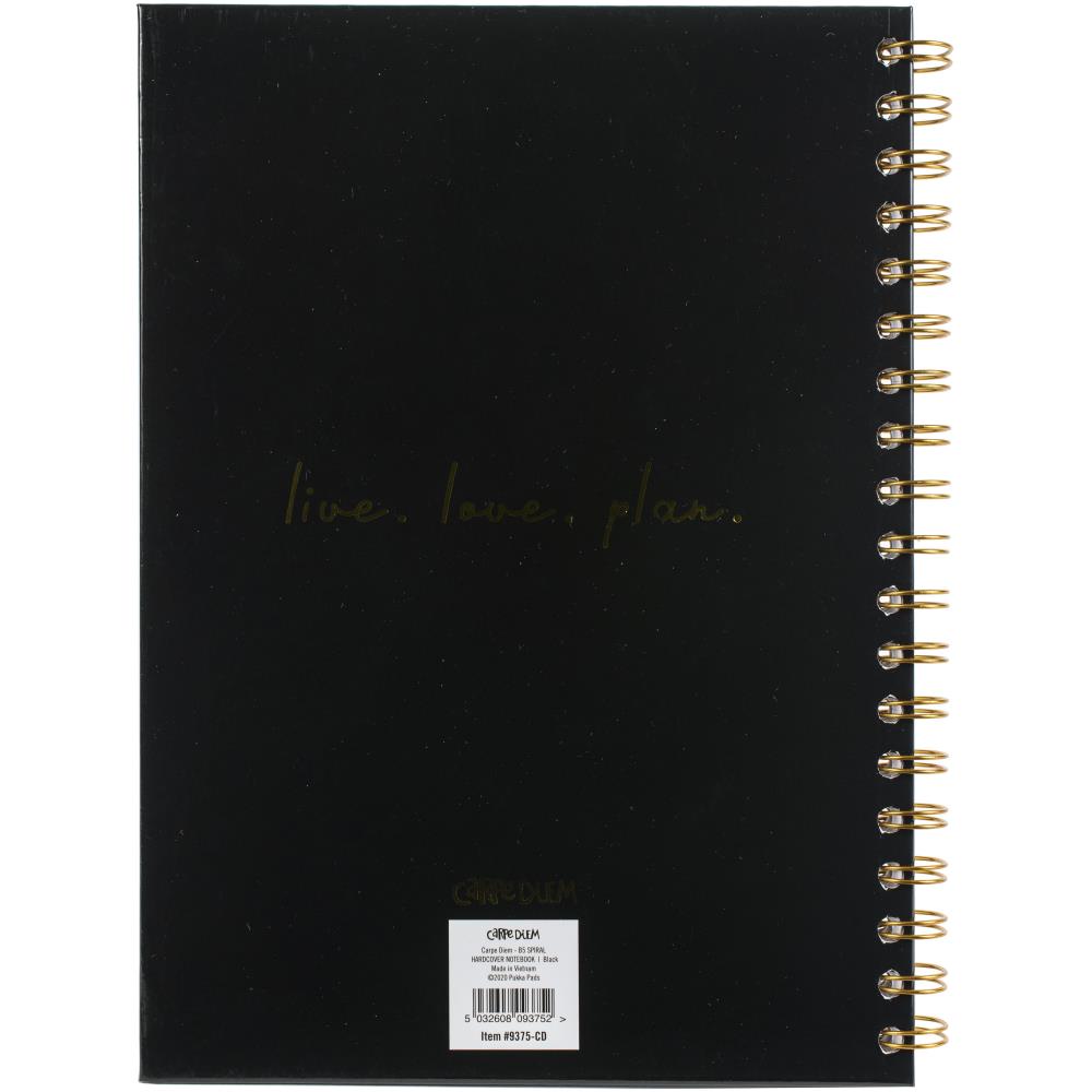 Carpe Diem Hardcover Notebook 6.9"X9.8" 80/Sheets