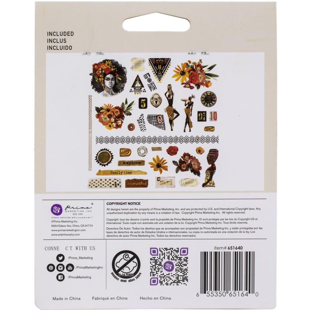 Diamond Cardstock Ephemera 35/Pkg