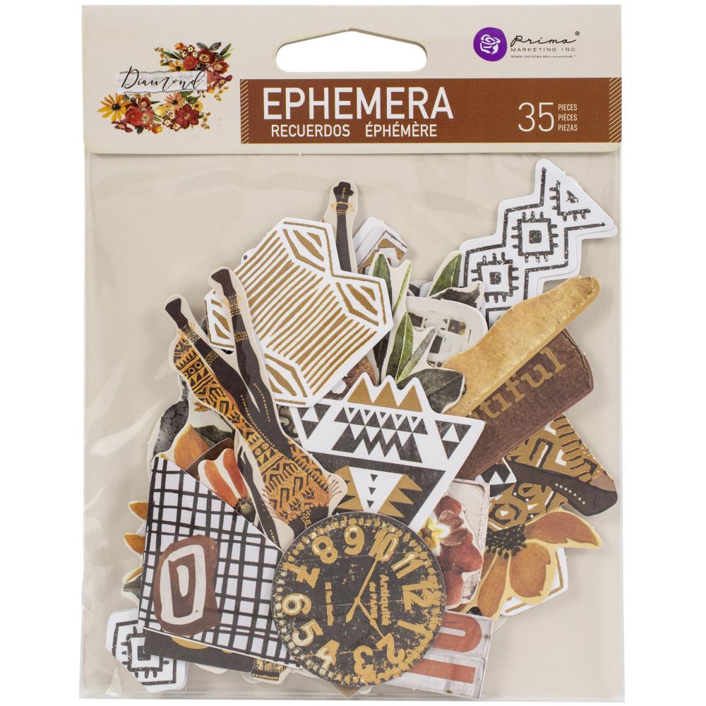 Diamond Cardstock Ephemera 35/Pkg
