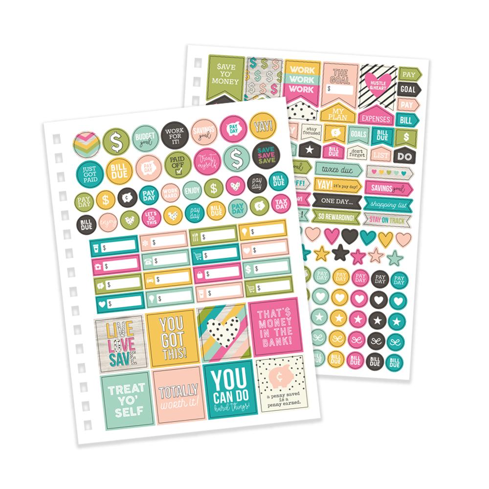 Carpe Diem Budget 12 Month Spiral Planner - Undated