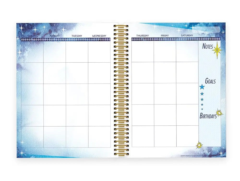 Wonder Woman 12 Month Undated Planner