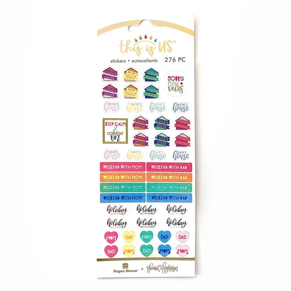 Co-Parenting Functional Sticker