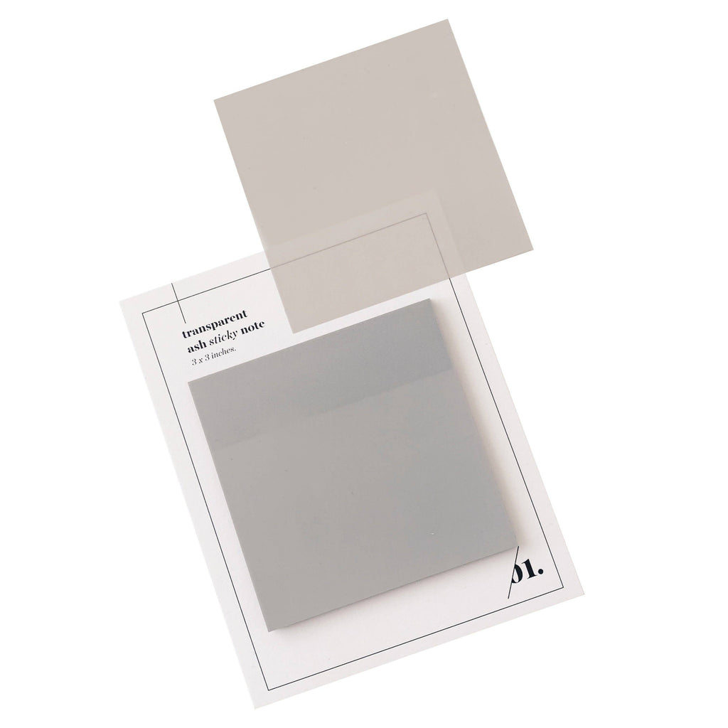Transparent Sticky Notes | Ash