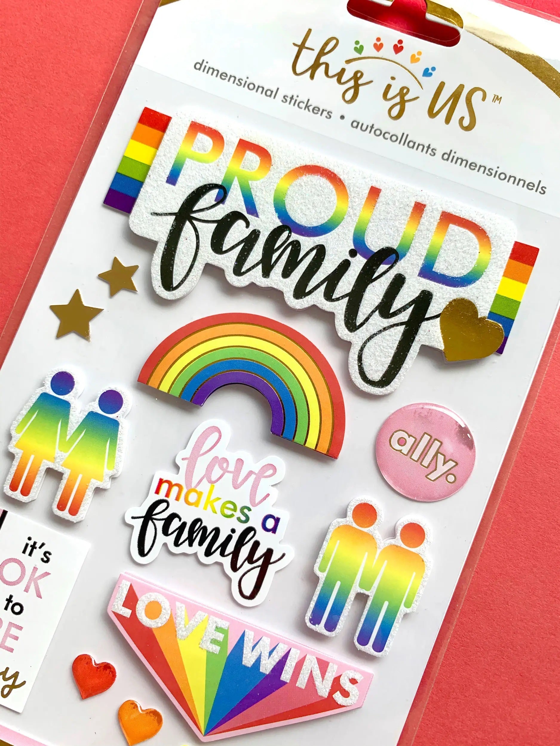 Proud Family Dimensional Sticker
