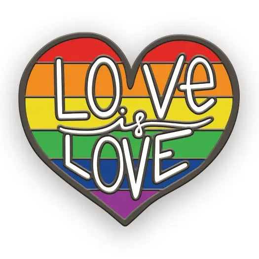 Love is Love Enamel Pin