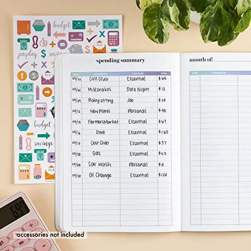 Budget Book Petite Planner - Colorblends