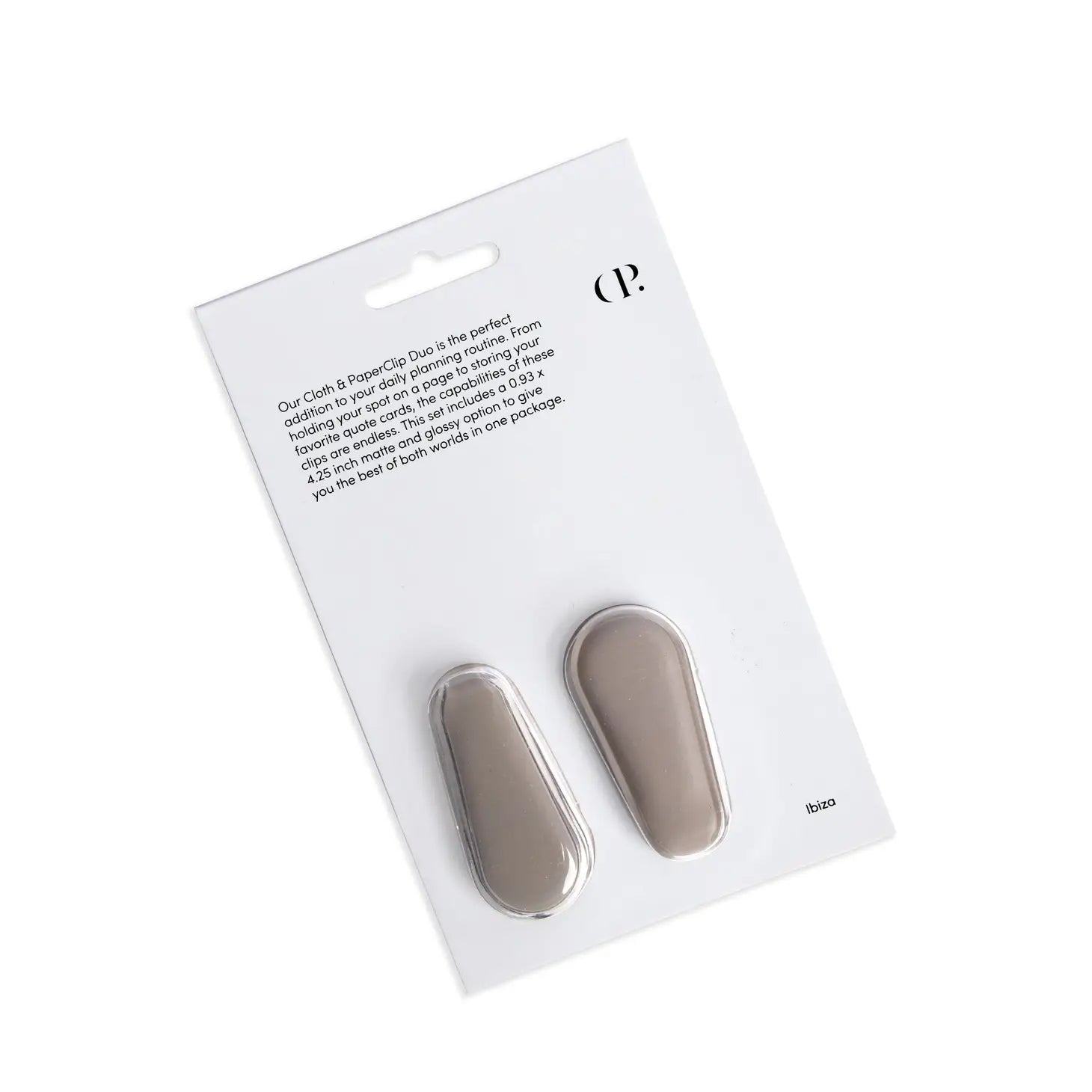 Cloth & Paperclip Duo