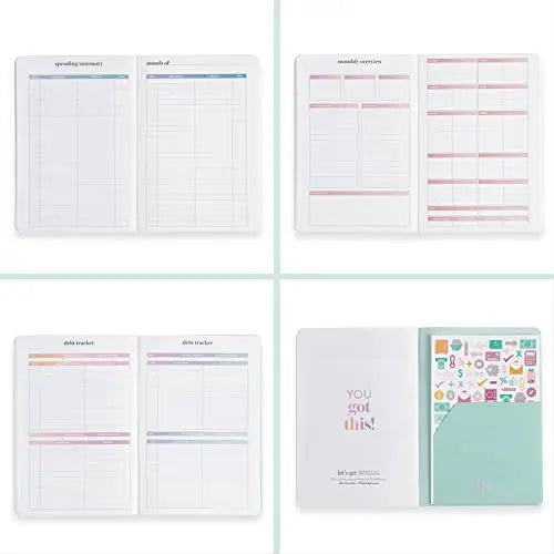 Budget Book Petite Planner - Colorblends