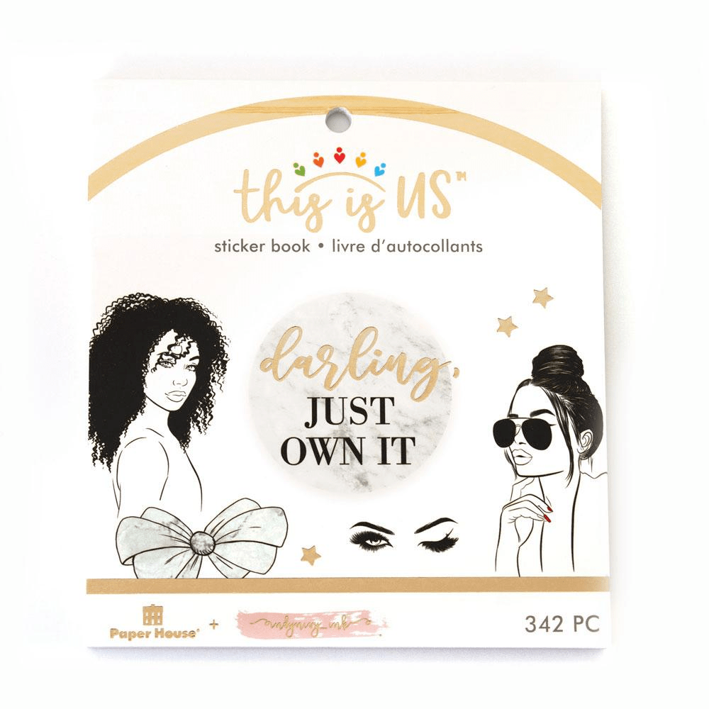 Glamorous Girls Mini Sticker Book