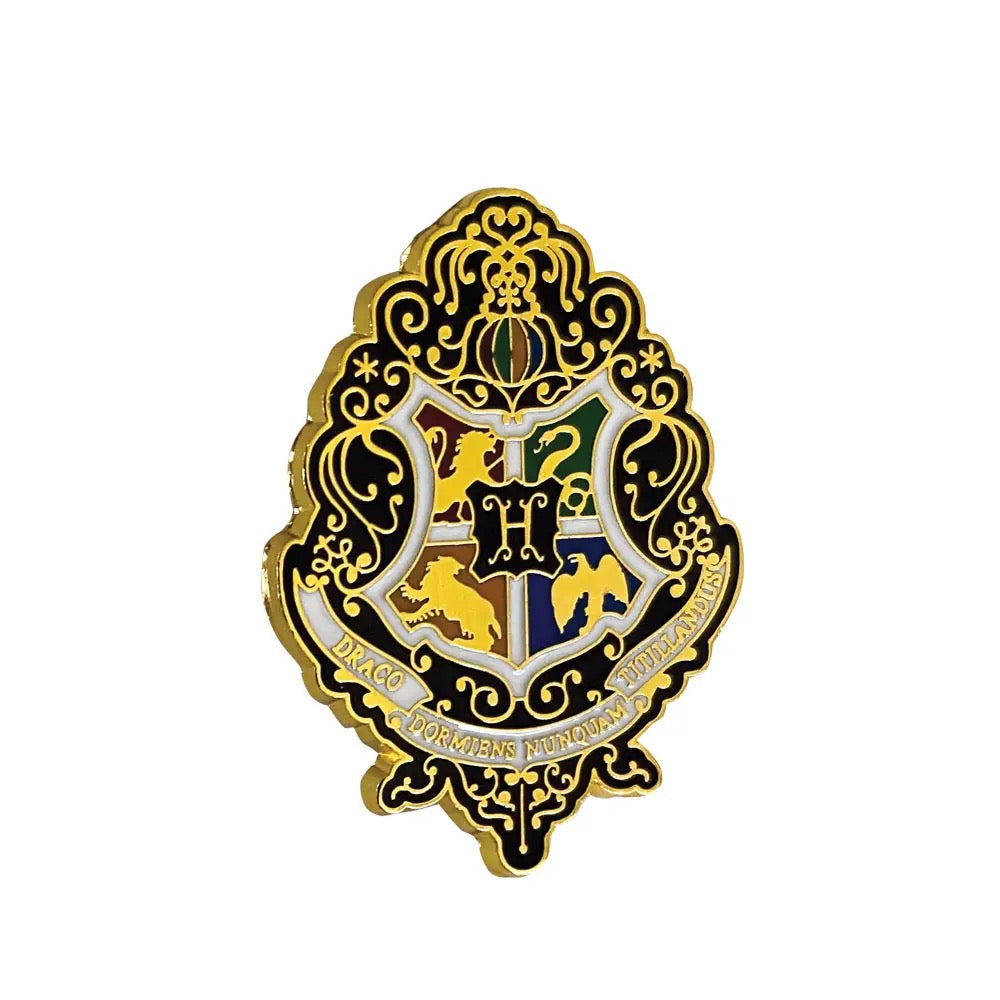 Harry Potter Hogwarts Crest Enamel Pin