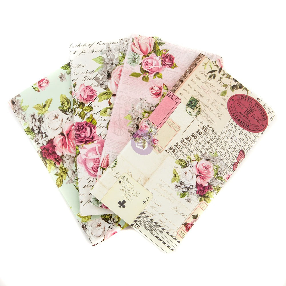 Misty Rose Personal Notebook Inserts