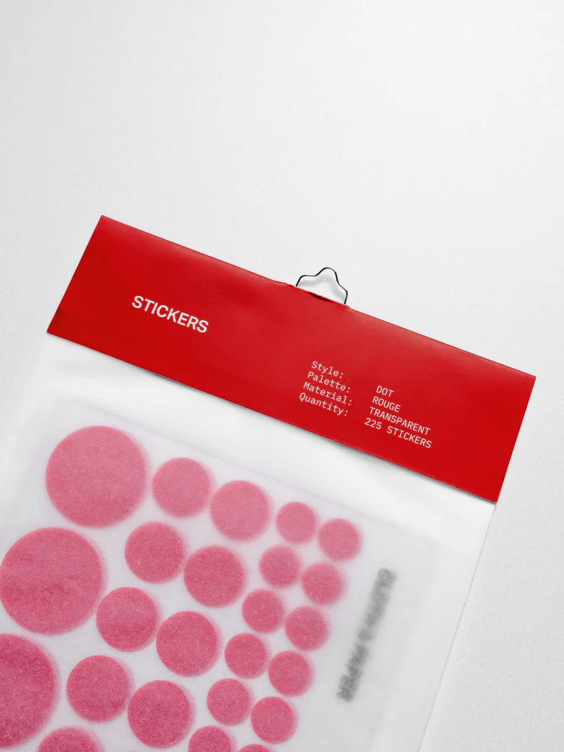 Dot Stickers | Rouge