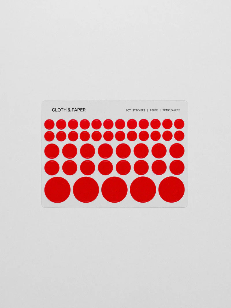 Dot Stickers | Rouge