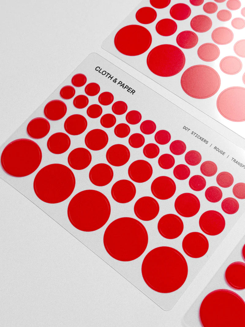 Dot Stickers | Rouge