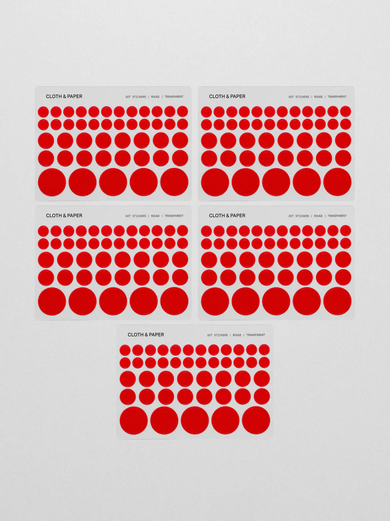 Dot Stickers | Rouge