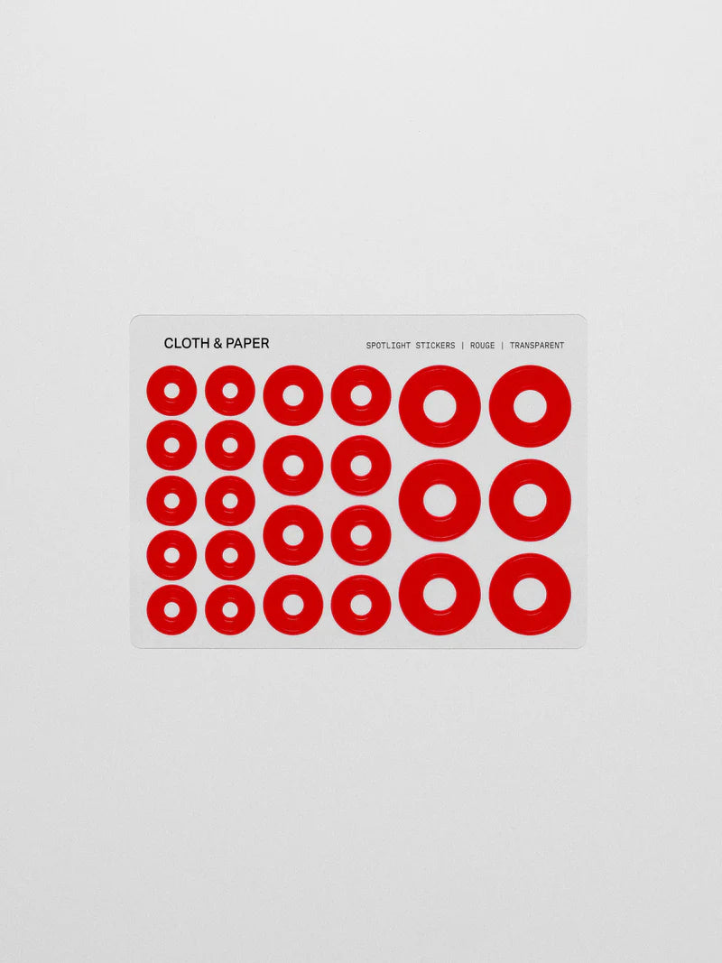 Spotlight Sticker Set | Rouge