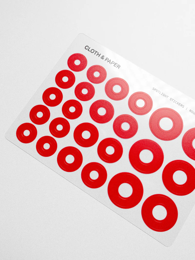 Sticker Point Rouge Spotlight Sticker Set | Rouge – Pen & Penny