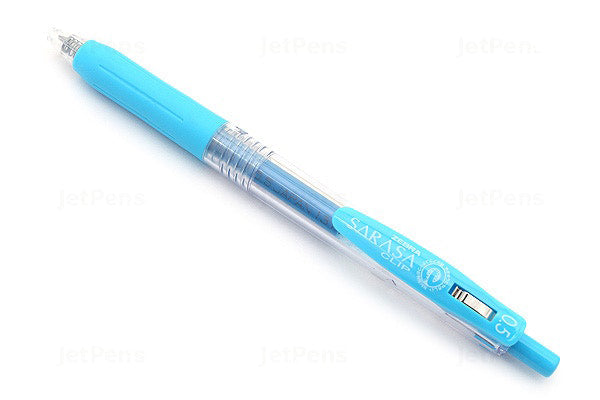 Zebra Sarasa Clip Gel Retractable