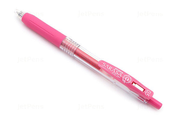 Zebra Sarasa Clip Gel Retractable