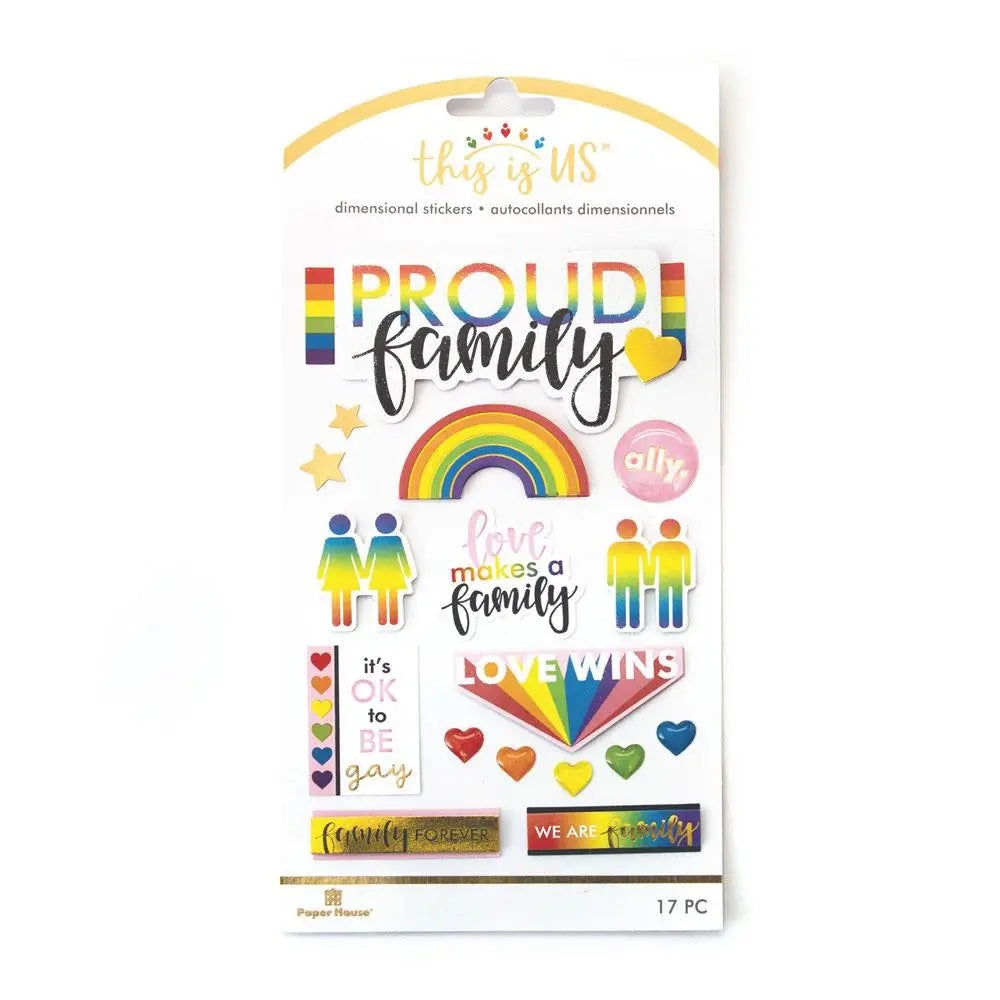 Proud Family Dimensional Sticker