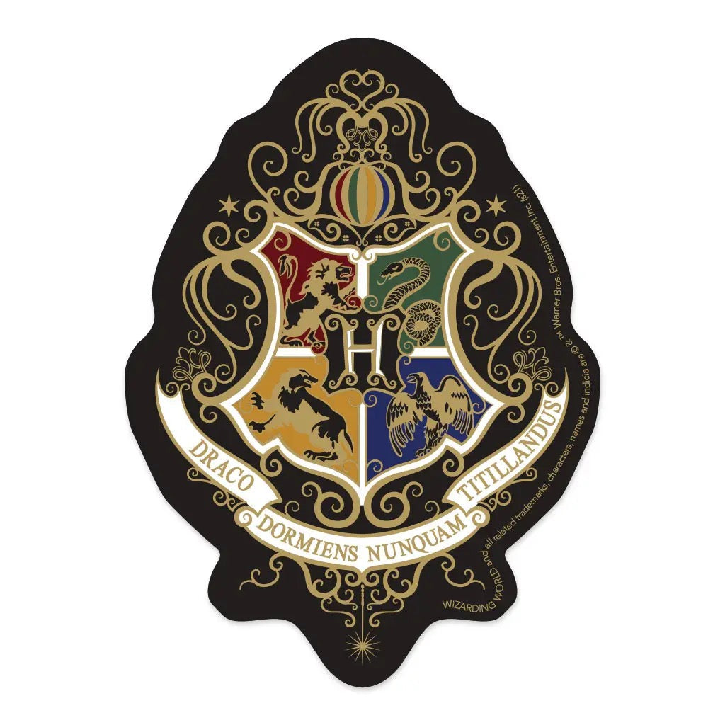 Knockturn Hogwarts Crest Vinyl Sticker