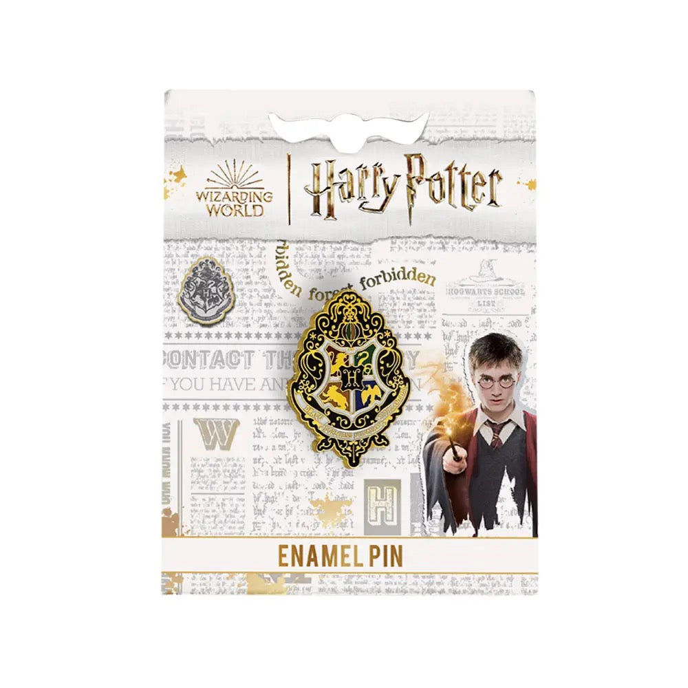 Harry Potter Hogwarts Crest Enamel Pin