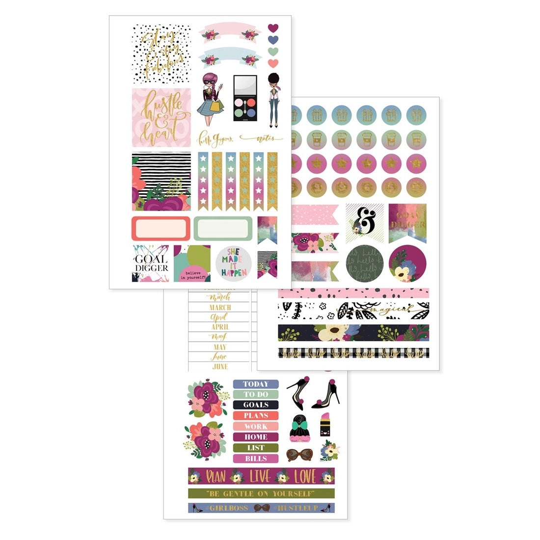 Mommy Lhey Mini 12 Month Undated Planner