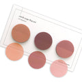 Circle Page Flag Trio | Palette Vol. 01 | Mink, Mademoiselle + Dirty Chai