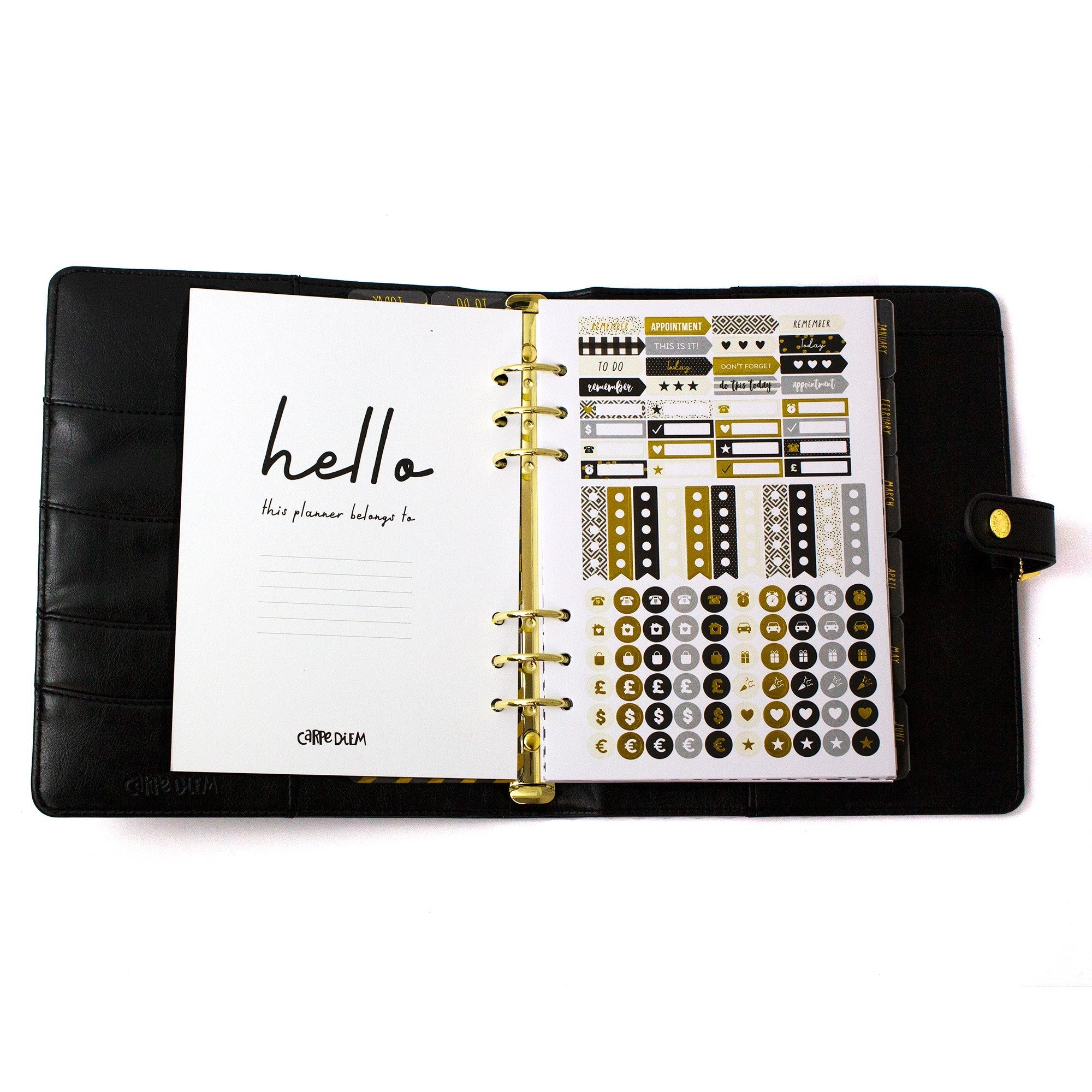 Carpe Diem A5 Planners