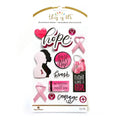 Breast Cancer Dimensional Sticker