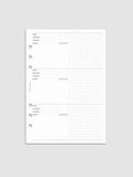 Experience Tracker Inserts - A5