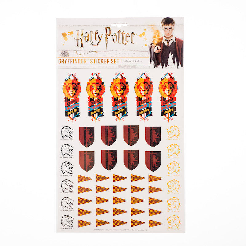 Harry Potter™ Gryffindor™ Sticker Sheet Set
