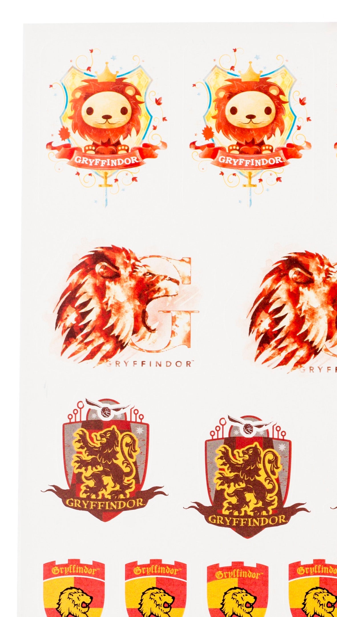 Harry Potter™ Gryffindor™ Sticker Sheet Set