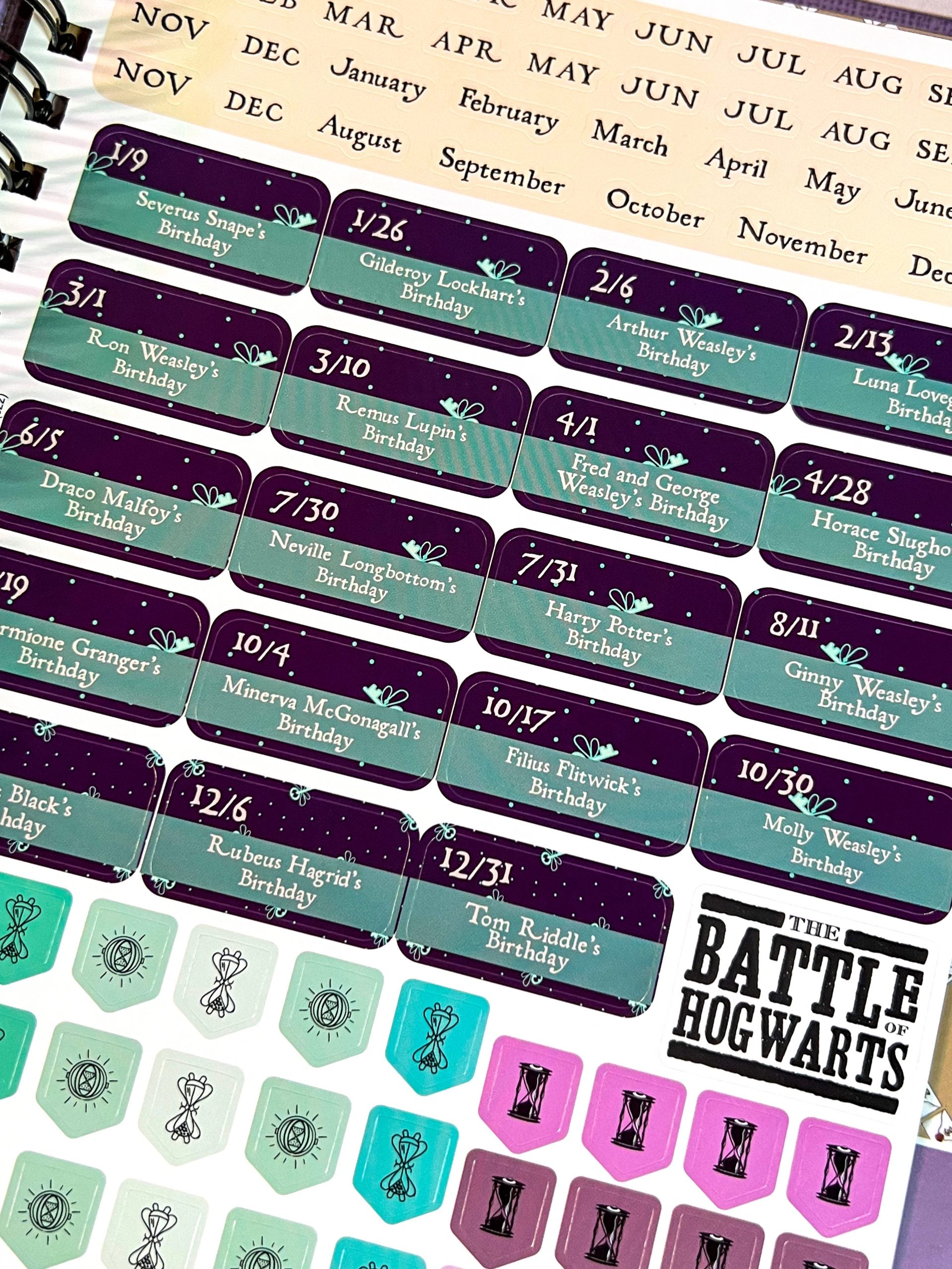 Harry Potter™ Time Is Of The Essence Weekly Undated Planner