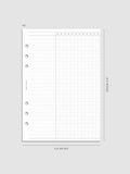 Habits Fold Out Planner Insert - A5