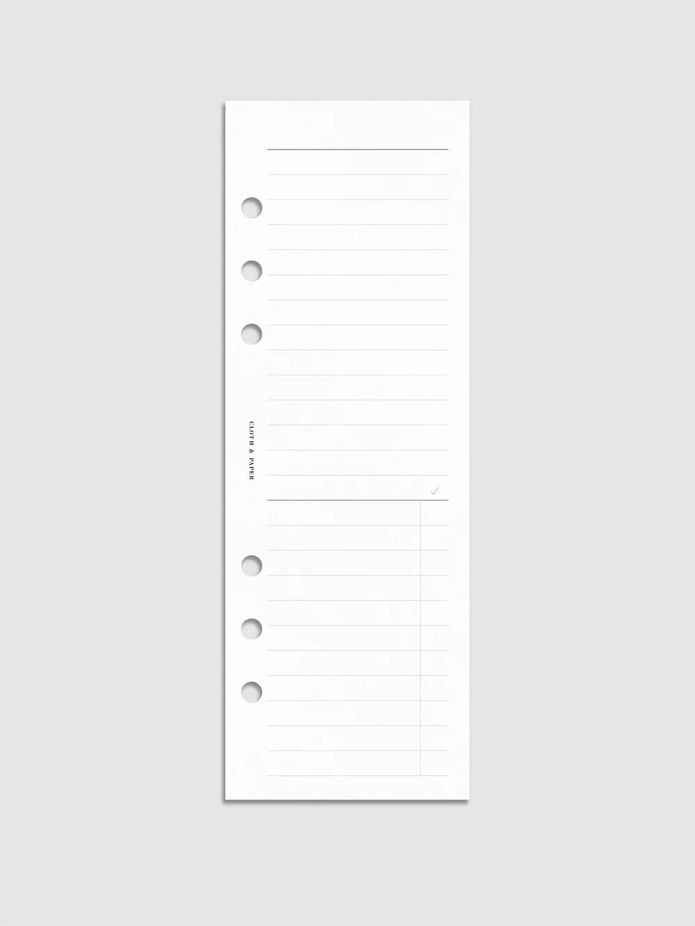 Half Page Ritual Planner Inserts - Personal