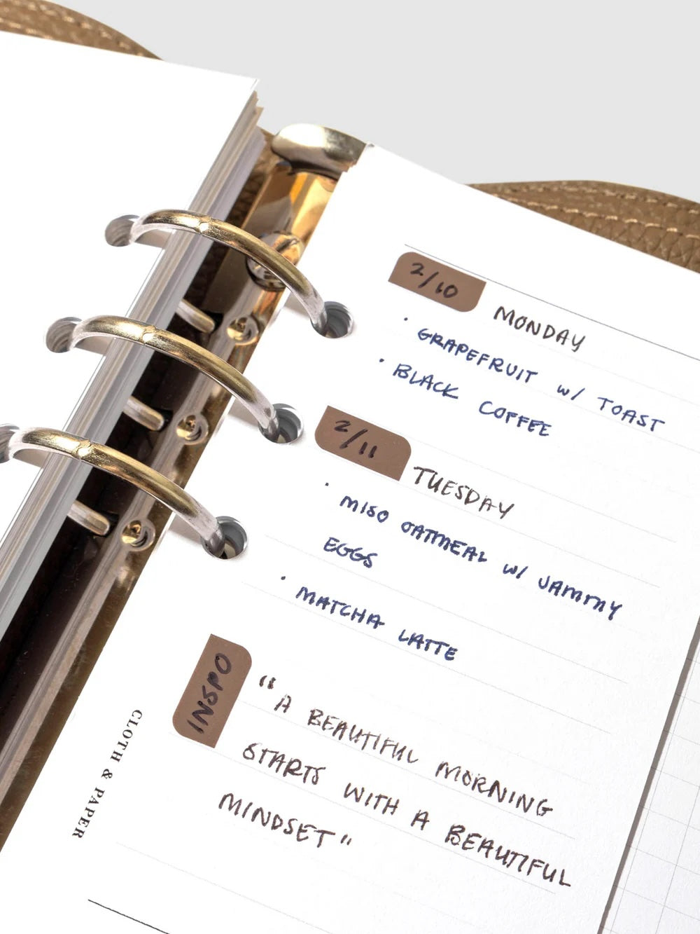 Half Page Ritual Planner Inserts - Personal