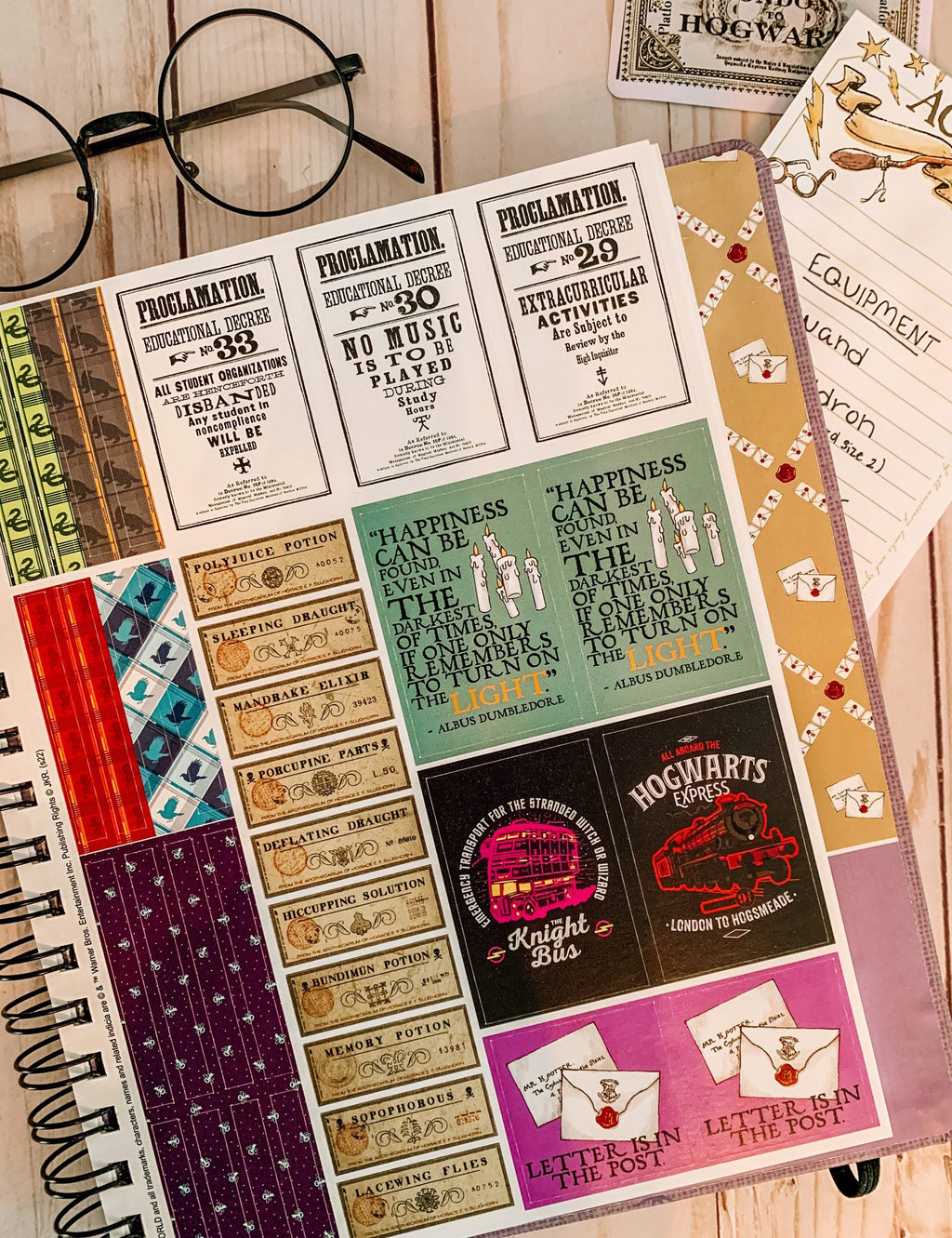Harry Potter™ Time Is Of The Essence Weekly Undated Planner