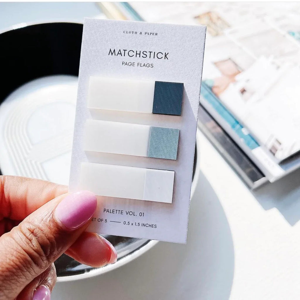 Matchstick Page Flag Set