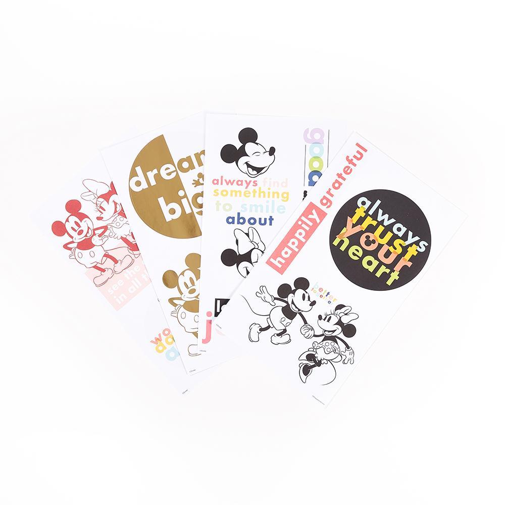 Disney © Mickey Mouse & Minnie Mouse Colorblock Large Icons Stickers