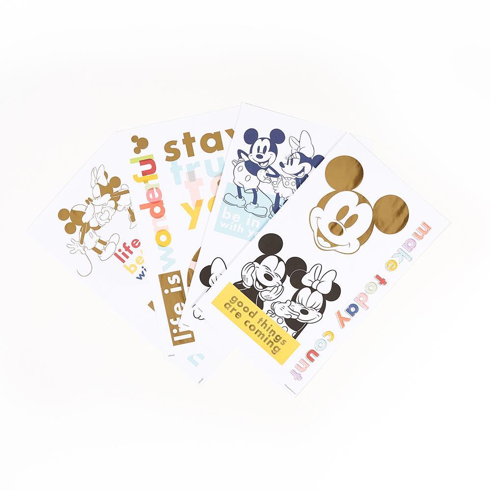 Disney © Mickey Mouse & Minnie Mouse Colorblock Large Icons Stickers