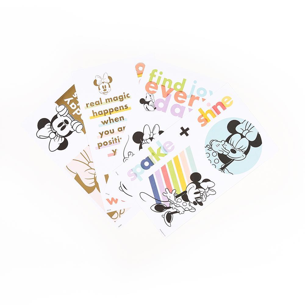 Disney © Minnie Mouse Colorblock Large Icons Stickers