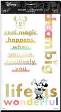 Disney © Minnie Mouse Colorblock Large Icons Stickers