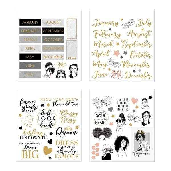 Glamorous Girls Mini Sticker Book