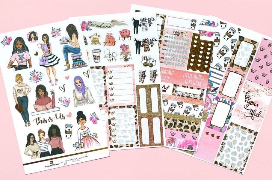Be-You-tiful Weekly Sticker Kit