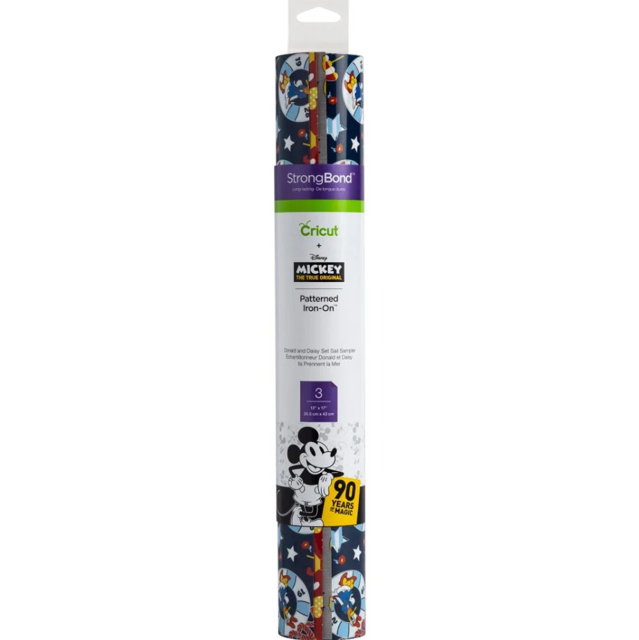 Cricut® Disney Patterned Iron On Samplers 3ct - 12"x17"