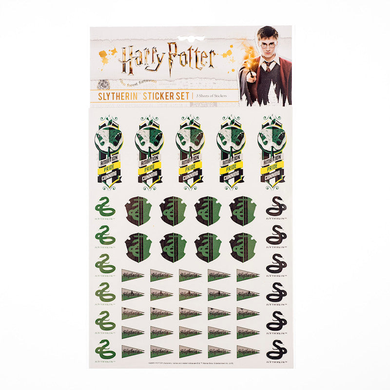 Harry Potter™ Slytherin™ Sticker Sheet Set