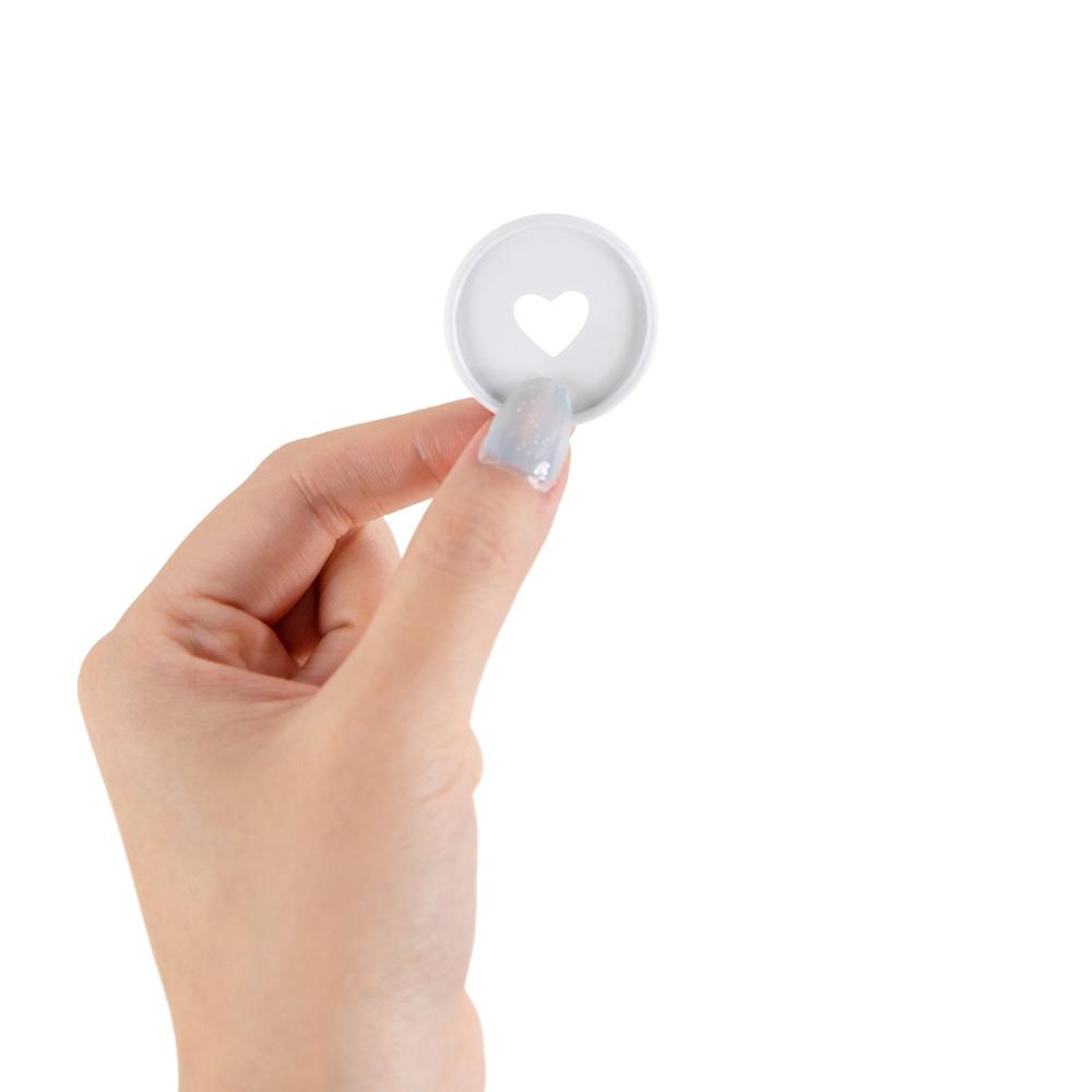 Medium Metal Discs - White