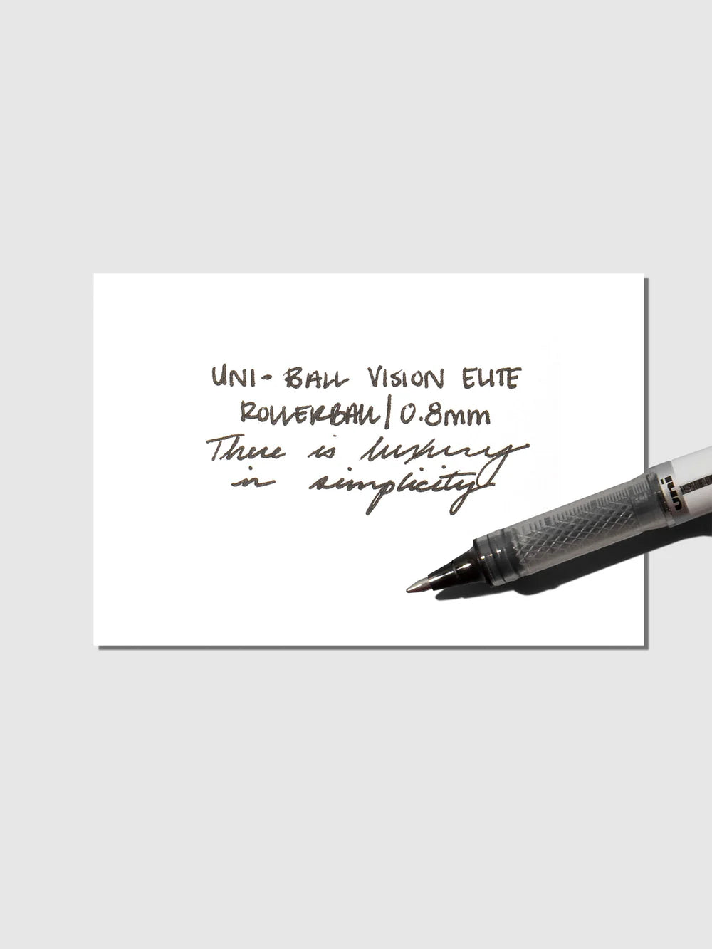 Uni-Ball Vision Elite Rollerball Pen | Black | 0.8 Mm