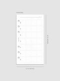 Weekly Block Planner Inserts - Personal